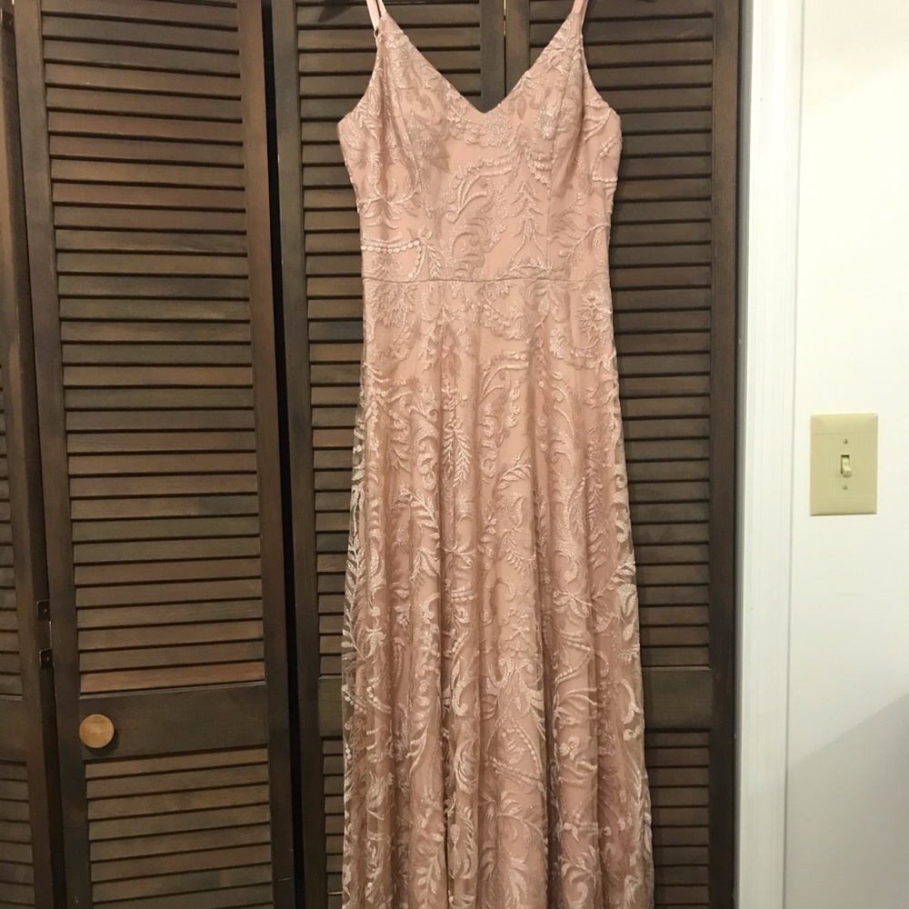 Floor length formal dress